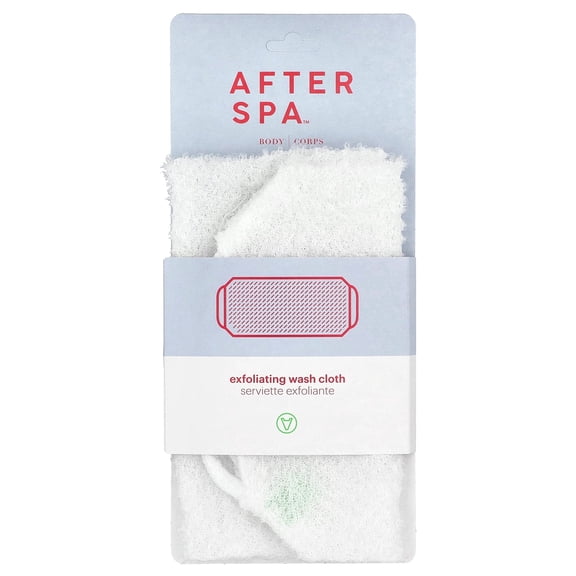 AfterSpa Exfoliating Wash Cloth, 1 Wash Cloth