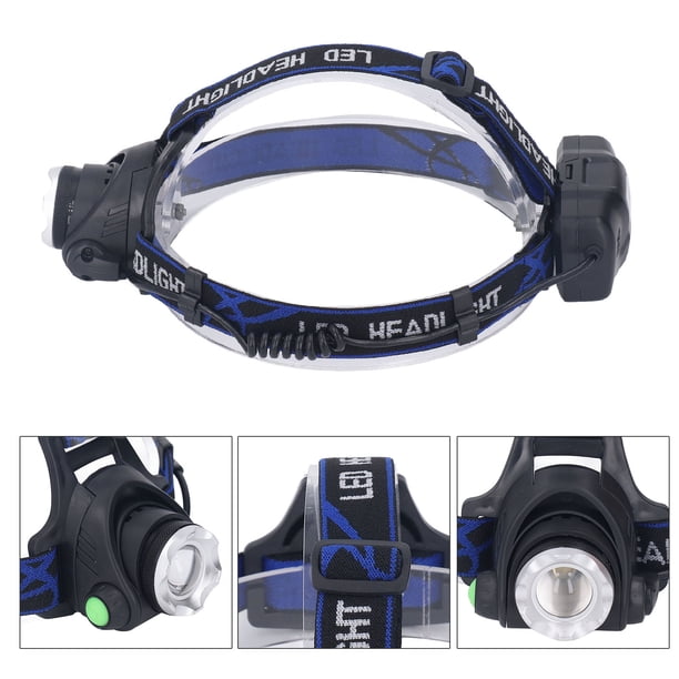 Faro LED NikouMX de alto brillo lámpara de cabeza para acampar