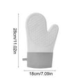 thumbnail image 3 of Inerposs Silicone Oven Gloves, Heat Resistant Kitchen Baking Gloves, Durable Grip Cooking Mitts, Versatile Microwave Safe Gloves, Safe Handling Baking Trays, 3 of 6