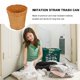 thumbnail image 3 of VERDANVERSE Waste Paper Basket De Fibra Tejida Para Oficina Y Hogar Multiusos, 3 of 6