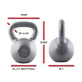 thumbnail image 6 of CAP Barbell Cast Iron Kettlebell, Single, 40-Pounds, 6 of 8