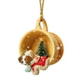 thumbnail image 2 of XWSHYW Adornos Colgantes Nuevos Adorning Adornos para Árbol de Navidad Regalos de Navidad Decoración Del Hogar, 2 of 5