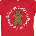 thumbnail image 4 of Inktastic Babys First Christmas Gingerbread Cookie Boys or Girls Baby Bodysuit, 4 of 5