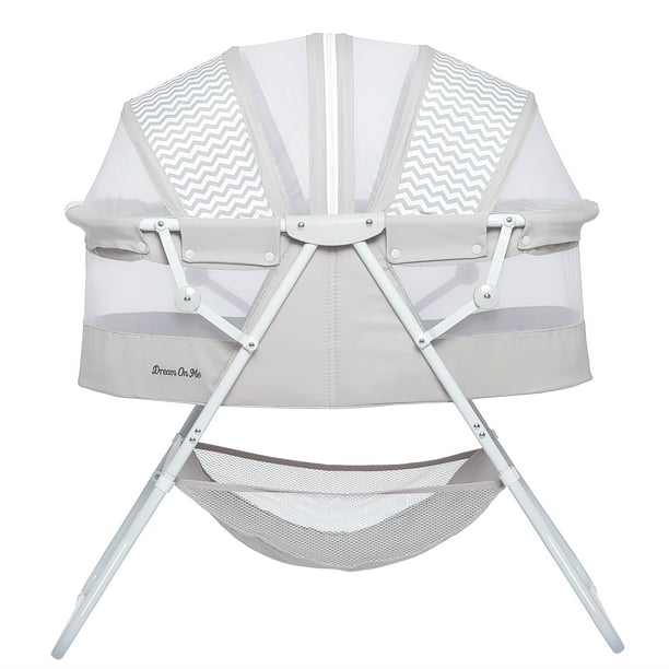 Dream on Me Karley Bassinet, Gray - Walmart.com - Walmart.com