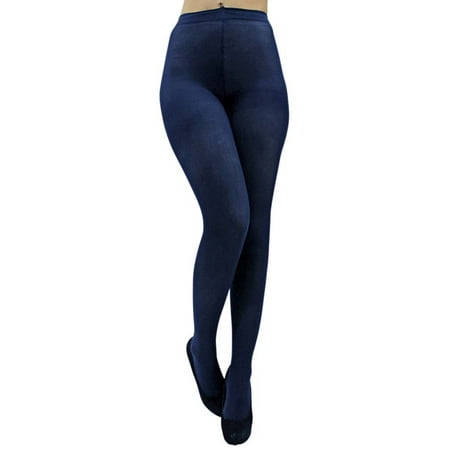 

Opaque Navy Blue Stretchy Pantyhose Tights
