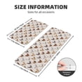 thumbnail image 2 of Logiee Various Chicken Print Kitchen Mats for Floor Sets of 2,Waterproof Kitchen Rugs,Non Slip Comfort Standing Mat Rug for Home,Runner,Sink,Office,Laundry, 2 of 6