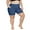 baby blue, variant on Beautyin Womens Solid Plus Size Swim Shorts High Waisted Swimsuit Shorts Boyleg Swim Bottoms with 2 Side Pockets Board Shorts