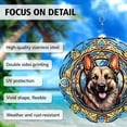 thumbnail image 4 of 89Bloom Norwegian Elkhound Garden Spinner For Yard Art Decor, Norwegian Elkhound Wind Sculptures & Spinners, 4 of 7