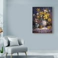 thumbnail image 3 of Trademark Fine Art 'Daffodils and Lace' Canvas Art by Maxine Johnston, 3 of 4