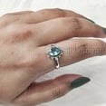 thumbnail image 5 of Natural Blue Topaz Ring, AAA Quality Blue Topaz Gemstone Ring, December Birthstone, Adjustable Tiny Ring, Toe Ring, 925 Sterling Silver, Women Bohemian Ring, Christmas, Thanksgiven, Handmade Jewelry, 5 of 9