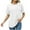White, variant on Your-Sty Women's Spring Summer Raglan Short Sleeve Crew Neck T Shirt Casual Solid Shirts 2025 Going Out Top