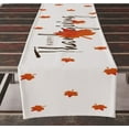 thumbnail image 4 of Thanksgiving Table Runner Autumn Maple Leaf Pumpkin Print Table Table Cloth Harvest Season Coffee Table Holiday Decor Napkins, 4 of 5