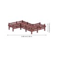 thumbnail image 2 of unbranded De Puente Pequeño Para Jardín Color Marrón Ideal Para Interiores Y Exteriores, 2 of 8
