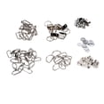 thumbnail image 2 of Purse Hardware, Easily Replace Metal Tail Clip  For DIY Production For Clothing For Bags, 2 of 8