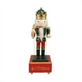 thumbnail image 1 of Nutcracker Factory 12 Pouces Rouge et Vert Animé King avec Sceptre Casse-Noisette de Noël, 1 of 2