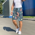 thumbnail image 7 of Bixox Men's Watermelons Dachshunds printed lightweight casual shorts, soft sleep shorts with pockets., 7 of 7