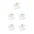 thumbnail image 1 of Naiovety Organizador de pastillas Almacenamiento portátil Planificador semanal Compartimiento de contenedores para tabletas Dispensador de gran Blanco 5Conjunto, 1 of 6