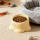 thumbnail image 4 of Los Cuencos de Comida para Gatos 18x12.5x10cm Plástico Beige Pueden Alimentar a Gatos para Gatos de Alimentación Diaria, 4 of 6