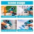 thumbnail image 3 of 800ML Portable Electric Spray Gun Cordless Paint Sprayer Household Electric Paint Sprayer Compatible For 18V Battery ,Durable Build, 3 of 6