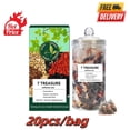 thumbnail image 2 of Té de bienestar Ginseng 7 Treasure - para la salud renal y hepática - 20 bolsitas NUEVO Mejor, 2 of 7