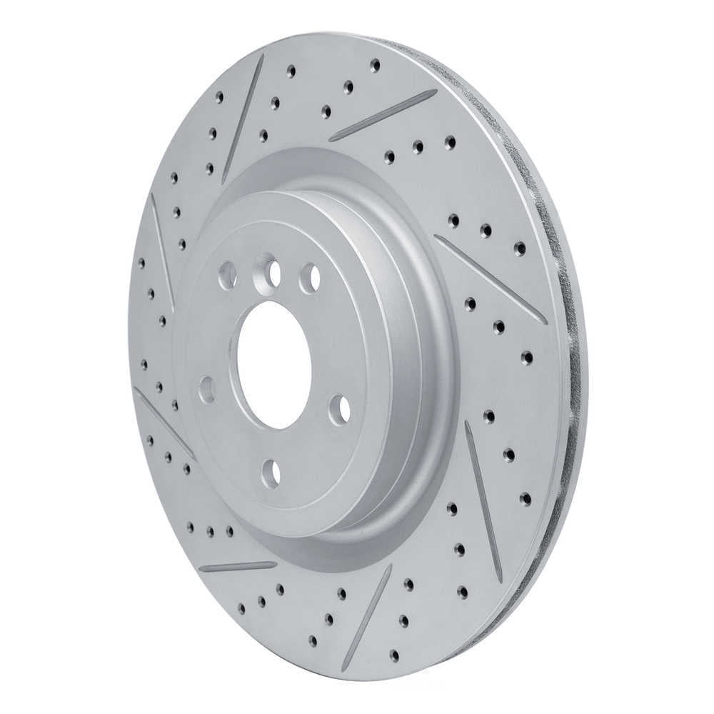Dynamic Friction Company 830-20035L DFC Geoperformance Rotor - Drilled and Slotted