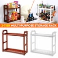 thumbnail image 5 of 2/4Tier Spice Rack Kitchen Organization and Countertop Storage Spice Organizer Wire Rack,Rustic Chicken Spice Rack,Spice Bottle Storage Rack Jar Bottle Rack, 5 of 6