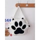 thumbnail image 3 of Cartoon Puppy Paw Plush Backpack Y2K Faux Fur Daypack Purse Cute Fluffy Schoolbag For Women, 3 of 4