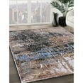 thumbnail image 2 of Ahgly Company Indoor Rectangle Mid-Century Modern Silver Pink Oriental Area Rugs, 8' x 12', 2 of 6