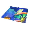 thumbnail image 2 of Tapiz fluorescente con forma de hongo, tapiz para colgar en la pared con luz negra reactiva a los rayos UV para dormitorio GTYG(299) 150 x 130 cm/59 x 51 pulgadas, 2 of 10