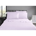 thumbnail image 2 of Swift Home Luxury 6-Piece Sheet Set with Extra Pillow Case, Queen, Lavender, 2 of 8