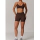 thumbnail image 4 of Conjuntos de entrenamiento for mujer, 2 piezas, sujetador deportivo, camiseta sin mangas, polainas de cintura alta, gimnasio, Yoga, ropa activa, Top de entrenamiento for mujer, 4 of 6