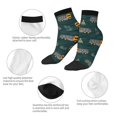 thumbnail image 5 of Pofeuu Big Machine Print 30cm Socks, Adult Running Hiking Socks for Youth and Adult, 5 of 7