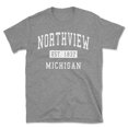 thumbnail image 1 of Northview Michigan Classic Established Men's Cotton T-Shirt, 1 of 1