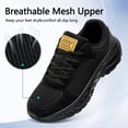 thumbnail image 4 of MeMoride Men's Walking Shoes Lightweight Comfortable Breathable Sneakers Non Slip Casual Tennis Shoes for Work Travel, 4 of 7