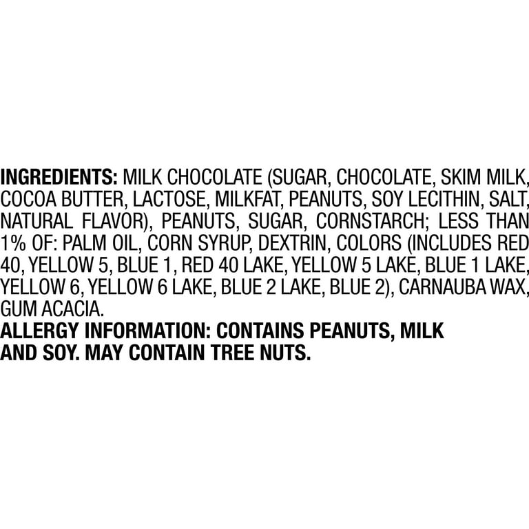 M&M'S Christmas Gift Peanut Milk Chocolate Candy Bag, 38 oz - Fred Meyer