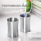 thumbnail image 3 of Vaso para cepillo de dientes de diseño moderno, portacepillos de dientes, vaso multifuncional de acero inoxidable., 3 of 7