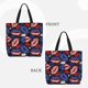 thumbnail image 2 of Balery American With Lips Bolsa de Mano para Mujeres con Cremallera, Bolsa de Gimnasio con Compartimentos, Bolsa para Laptop, Bolsa para Trabajo, 2 of 7