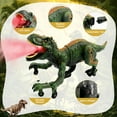 thumbnail image 2 of TALGIC Dinosaurio de control remoto para niños de 4 a 7 años, juguetes de dinosaurio robot para niños de 5 a 7 años, dinosaurio rc con patas realistas y chorro de spray, juguetes de dinosaurio remoto, 2 of 5