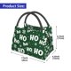 thumbnail image 2 of Fotbe Ho Ho Ho A Bolsa Térmica Portátil con Estampado, Bolsa de Entrega de Alimentos Aislada, Bolsa Reutilizable de Gran Capacidad para Comidas y Supermercado, 2 of 6