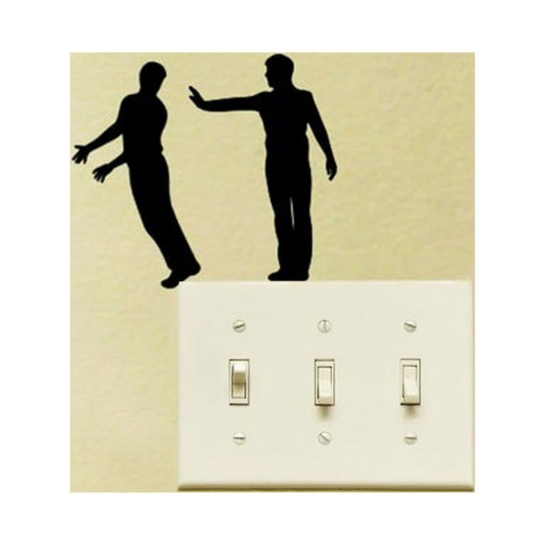 Fisherman Wall Decal for Light Switches 