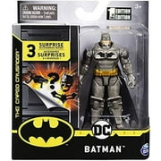 DC Batman 2020 Batman Heavy Armor Light Gray with Gold Belt 4-inch Action Figure by Spin Master