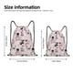 thumbnail image 2 of Fotbe Cat Bolsa Mochila con Cordón Estampada, Bolsa de Gimnasio Deportiva, Bolsa Cinch, Bolsa con Cordón para Hombres y Mujeres-Small, 2 of 6