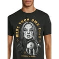 thumbnail image 4 of Make Your Own Luck Pinup Girl Men's Graphic Tee with Short Sleeves, Sizes S-3XL, 4 of 5