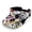 Abstract Geometric Ink Pattern, variant on Rainbow Design for The American Flag Lightweight Sports Sun Visor Hat for Travel Running, Empty Top Design UV Protection Sun Visor Cap