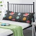 thumbnail image 2 of Space Aesthetic Body Pillow Cover 20x54 - Cozy Astronaut Themed Pillowcase for Office Chair & Bed Use, 2 of 6