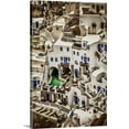 thumbnail image 1 of Great BIG Canvas | "The town of Oia, Santorini, Greece" Canvas Wall Art - 32x48, 1 of 2