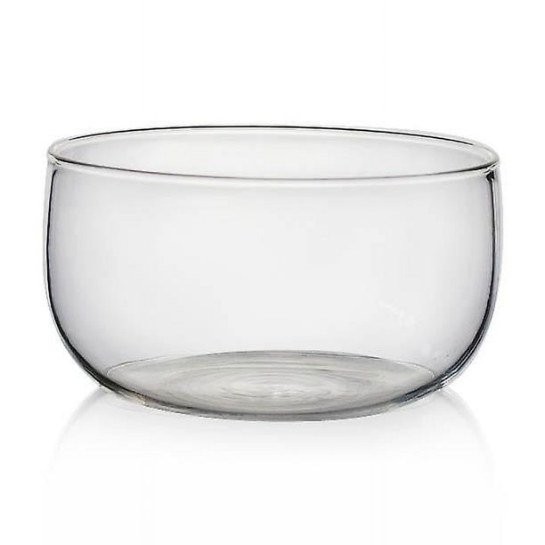 Tazón de vidrio Juego de tazones de vidrio para mezclar Ensaladeras de vidrio Tazones de vidrio Tazones de vidrio para mezclar Tazones de vidrio transparentes aptos para microondas, 500 ml