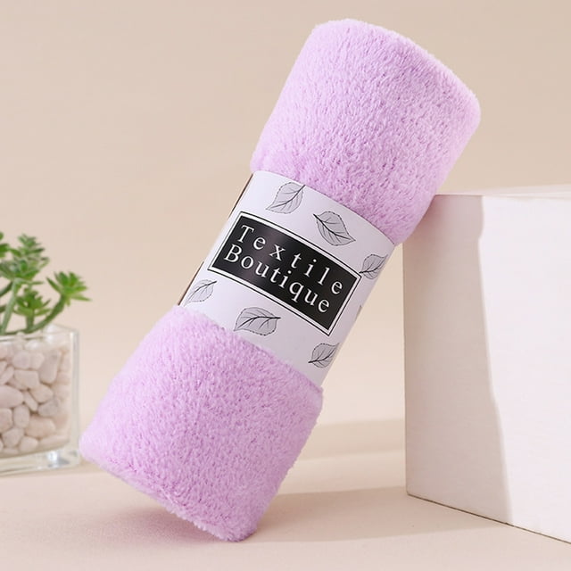 TUWABEI Hand Towels Quick Drying Microfiber Coral Velvet Highly Absorbent Towels Multipurpose Use As Hotel Bathroom Hand Towel