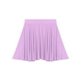 thumbnail image 4 of Sholeno Women's Basic Versatile Flared Stretchy Waist Skated Skirt Casual Mini Plain Pleated Skirt Lavender One Size, 4 of 7