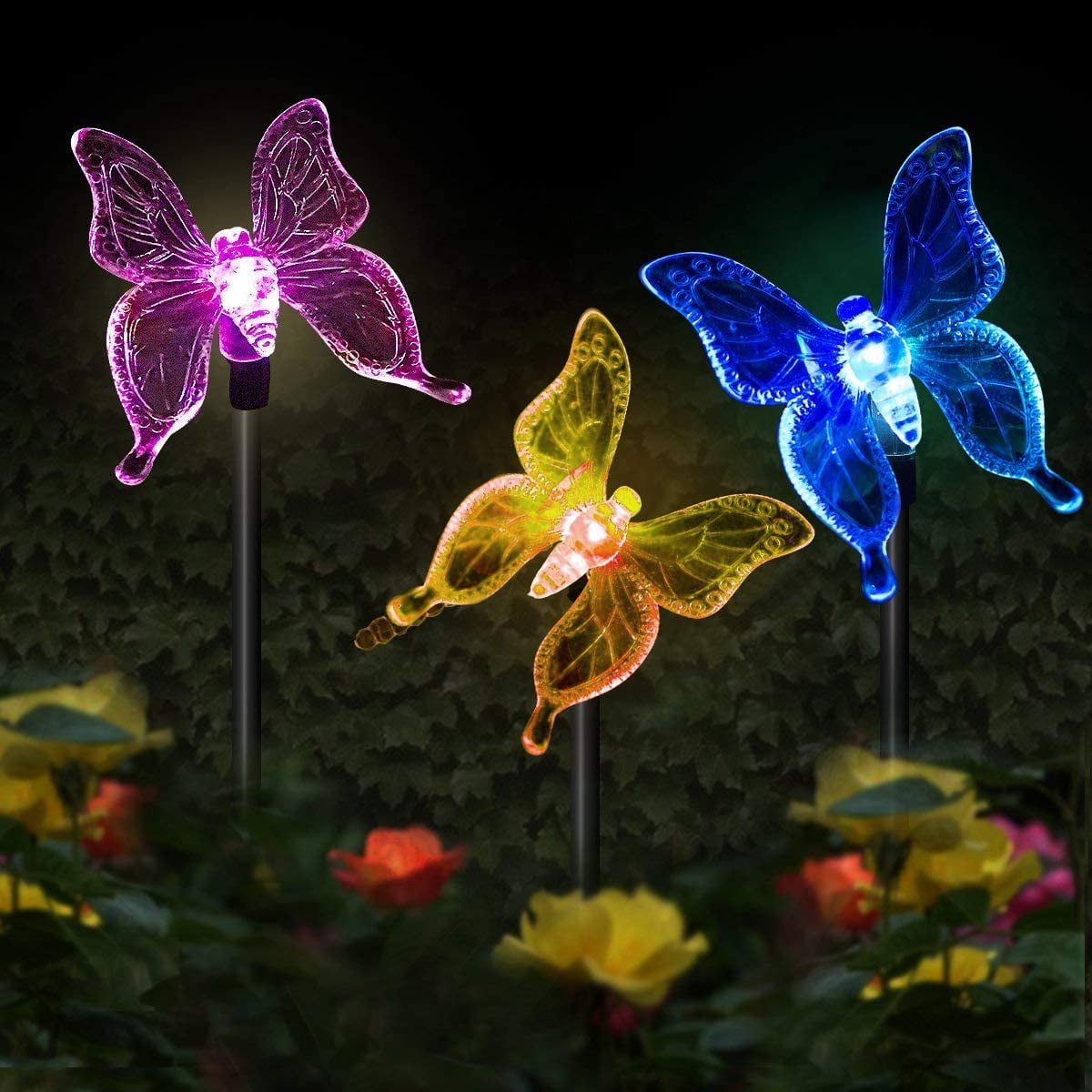 Solar Lights For Garden, Solar Led Lights Outdoor Decoration For